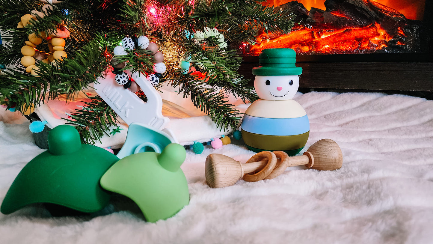 Snowman Stacker | Green